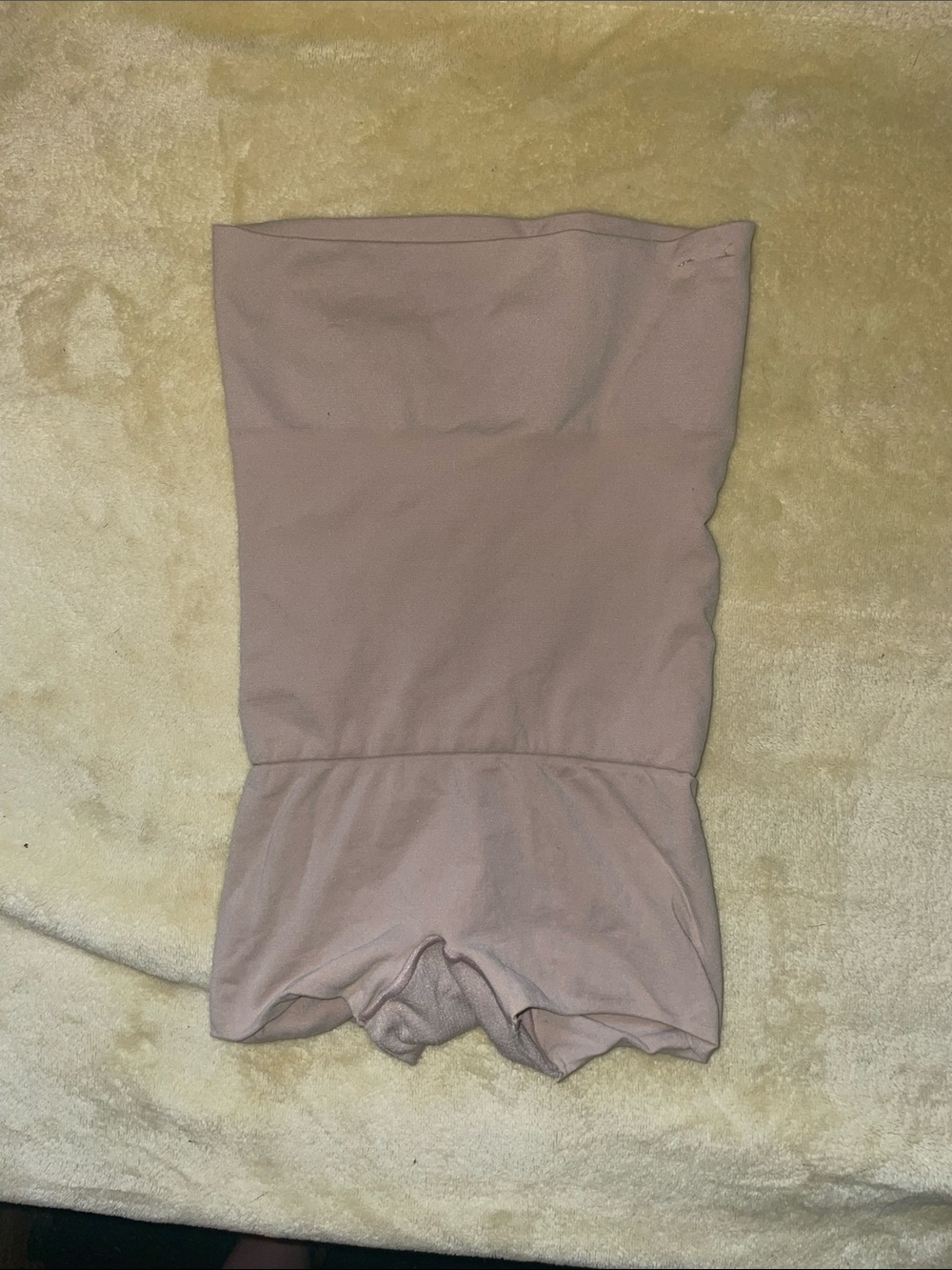 Spanx seamless high-waisted shaping shorts size medium